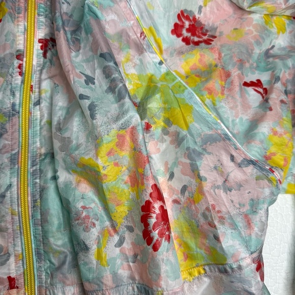 Adidas Stella McCartney Floral Jacket Size S - Picture 9 of 11